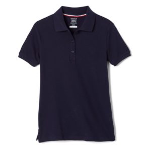AK03G Girls Short Sleeve Stretch Pique Polo (Feminine Fit)