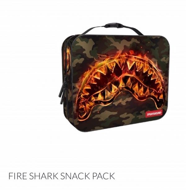 Fire Shanrk Snack pack lunch box 32.00