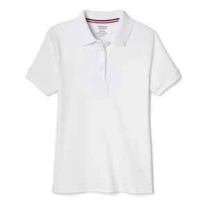 AK03G Girls Short Sleeve Stretch Pique Polo (Feminine Fit)