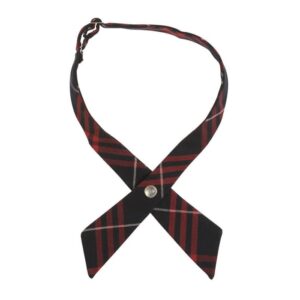AK54G – Navy/ Red Plaid Cross Tie – Hill Toppers