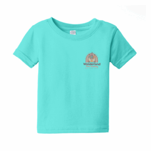 Wonderland Infant and Toddlers T-shirts – Teal