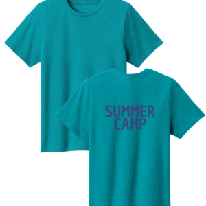 Summer Camp Tee – teal – Wonderland