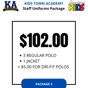 KA Staff Package 2 – 3 Polos and a Jacket