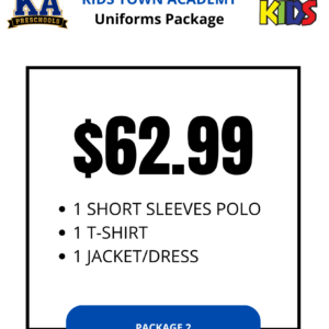 KA Students Package 2 – 1 Polo, 1 T-shirt, 1 jacket or dress