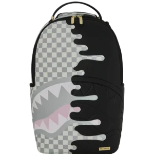 Sprayground Cream Check Drip Backpack – in store purchase only