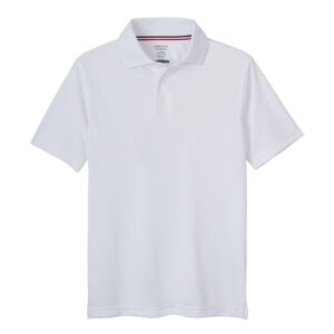 AK09-  Boys Short Sleeve Sport Dri-Fit Polo – Navy, Khaki – With Lanaar Logo ( 6th grade and up only white polos)